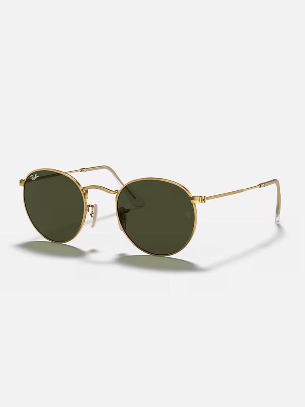 Ray-Ban Gold Frame Sunglasses with Black Tinter Lenses